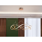 763967 Molly LED Pendant Light Rose Gold