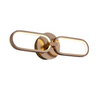 787017 Colette LED 2 Light Wall Light Rose Gold
