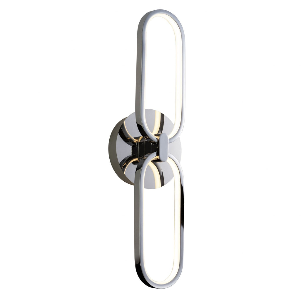 787024 Colette LED 2 Light Wall Light Chrome