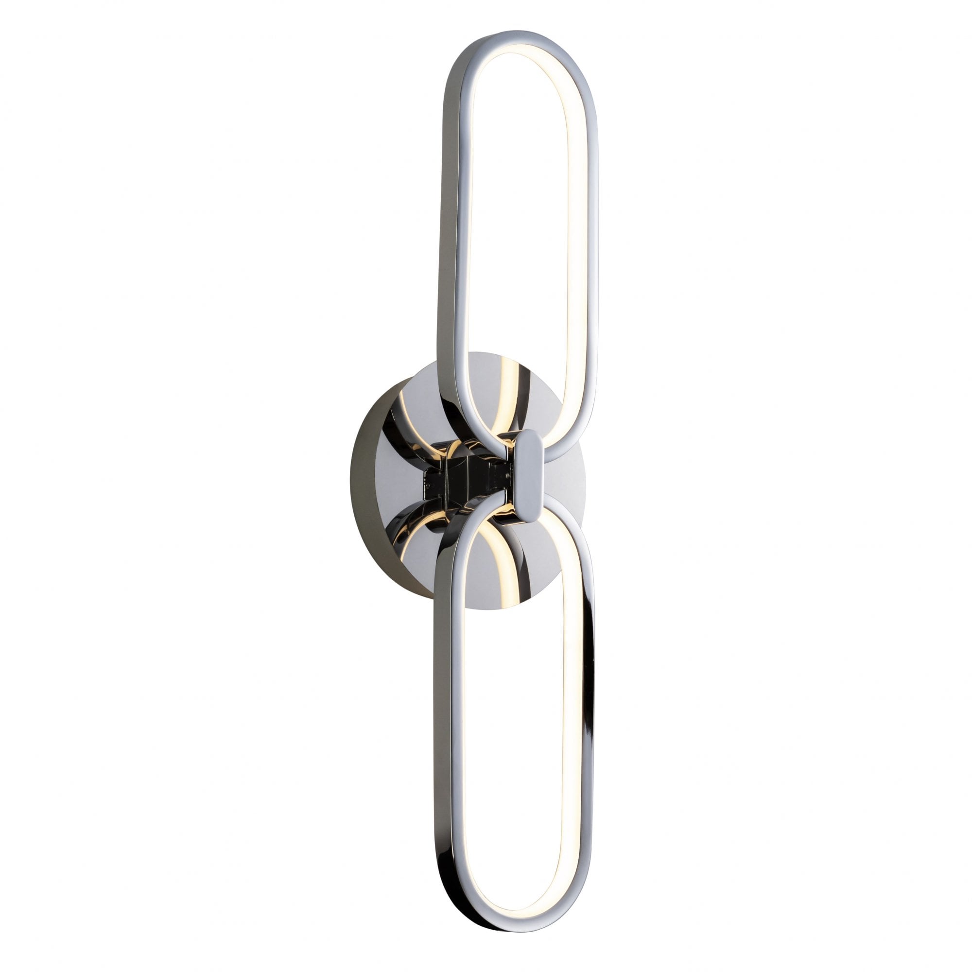 787024 Colette LED 2 Light Wall Light Chrome