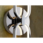787024 Colette LED 2 Light Wall Light Chrome