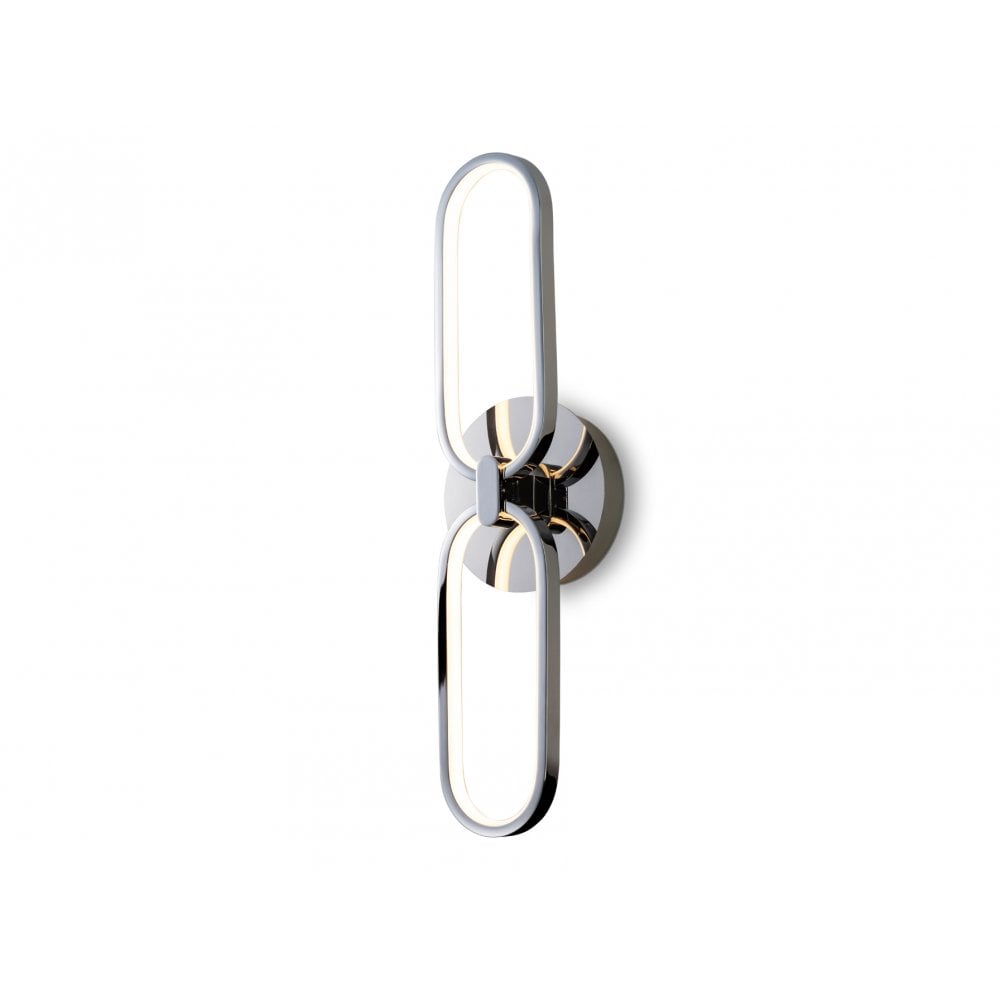 787024 Colette LED 2 Light Wall Light Chrome