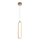 787130 Colette LED Pendant Light Rose Gold