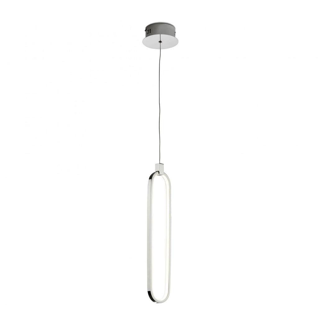 787147 Colette LED Pendant Light Chrome