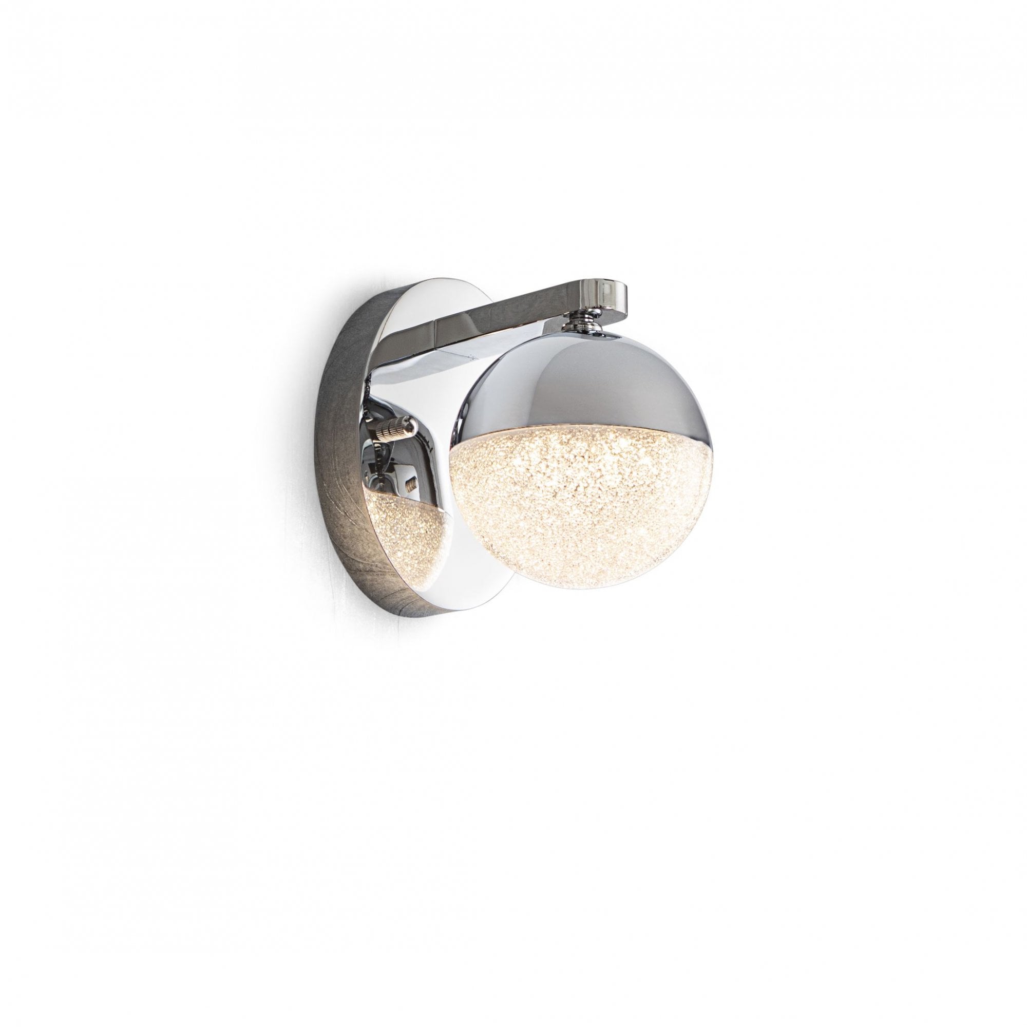 793168 Sphere LED Wall Light Chrome