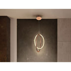 814263 Ocellis LED Pendant Light Rose Gold