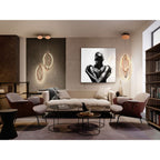 814263 Ocellis LED Pendant Light Rose Gold