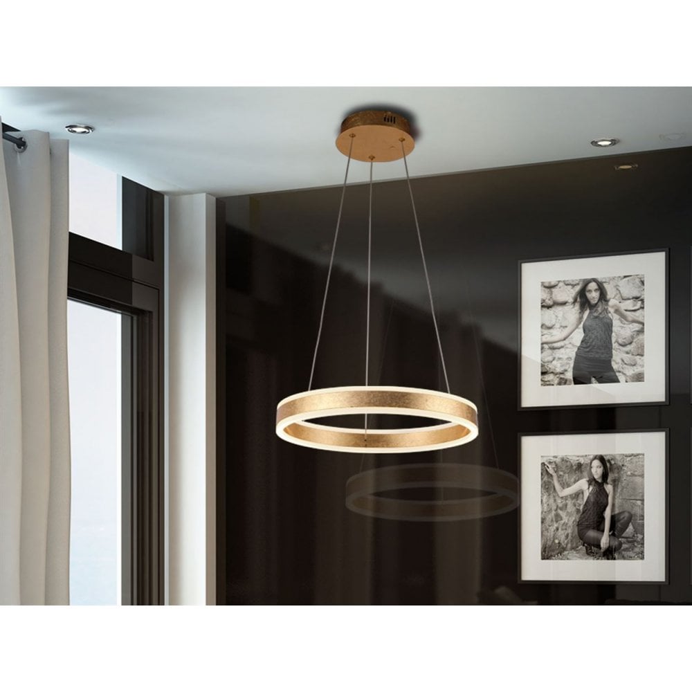 831940 Helia LED Pendant Light Gold