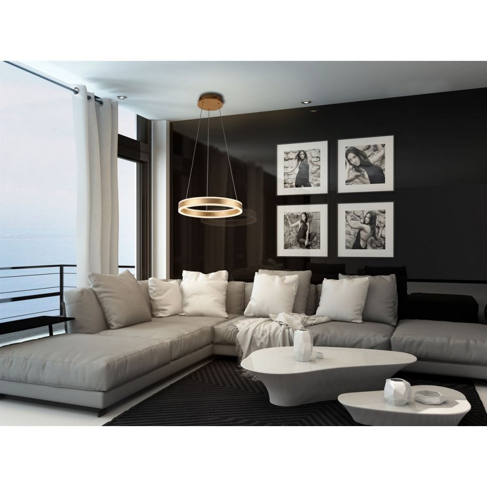 831940 Helia LED Pendant Light Gold