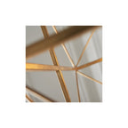 80228 4 Light Pendant Antique Gold & Silver Leaf