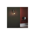80950 1 Light Wall Light Black Chrome Plate & Matt Black