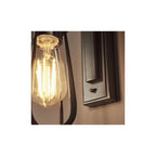 80950 1 Light Wall Light Black Chrome Plate & Matt Black