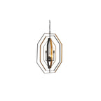 81995 4 Light Pendant Aged Bronze Effect & Antique Gold Paint