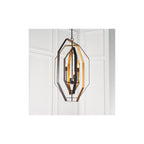 81995 4 Light Pendant Aged Bronze Effect & Antique Gold Paint