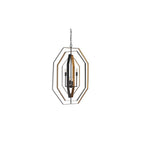 81995 4 Light Pendant Aged Bronze Effect & Antique Gold Paint