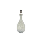 91200 1 Light Table Lamp Artisan Glass & Brushed Bronze Plate Base Only