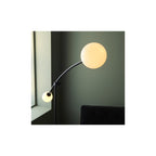 92604 2 Light Floor Lamp Textured Matt Black & Gloss Opal Glass