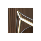 92625 1 Light Table Lamp Matt Brass Plate & Black Cotton Fabric