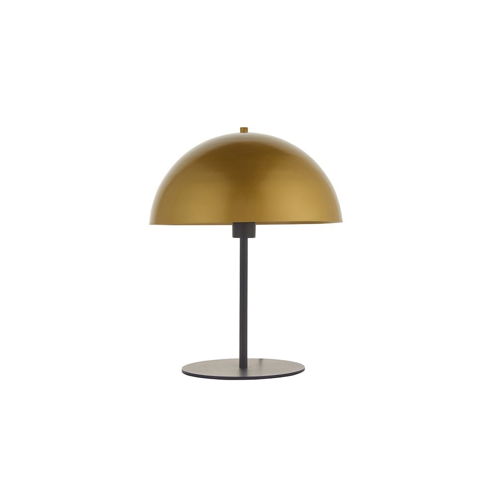 92695 1 Light Table Lamp Soft Gold & Dark Bronze Effect Paint