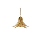 93875 1 Light Pendant Distressed Gold Finish