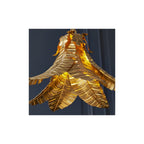 93875 1 Light Pendant Distressed Gold Finish