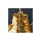 93875 1 Light Pendant Distressed Gold Finish
