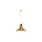93875 1 Light Pendant Distressed Gold Finish