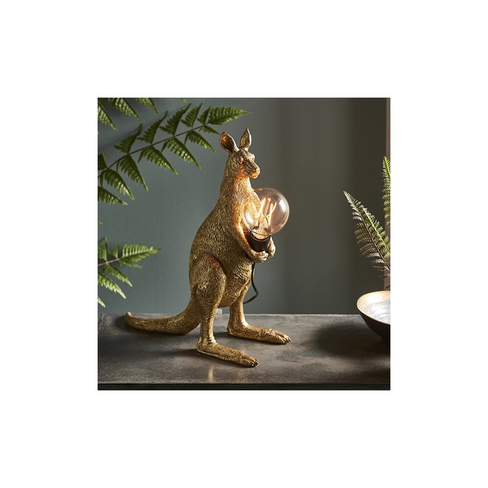 95075 1 Light Table Lamp Vintage Gold Paint & Matt Black
