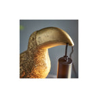 95077 1 Light Table Lamp Vintage Gold Paint & Matt Black