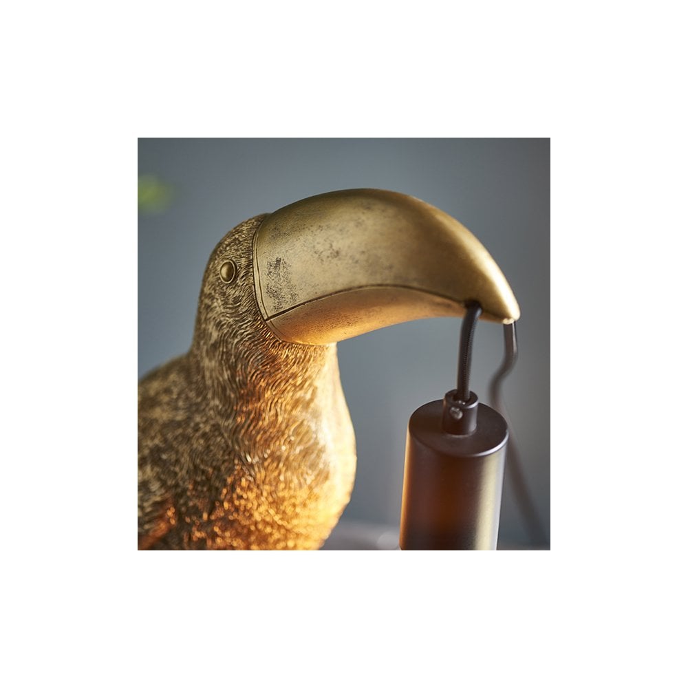 95077 1 Light Table Lamp Vintage Gold Paint & Matt Black
