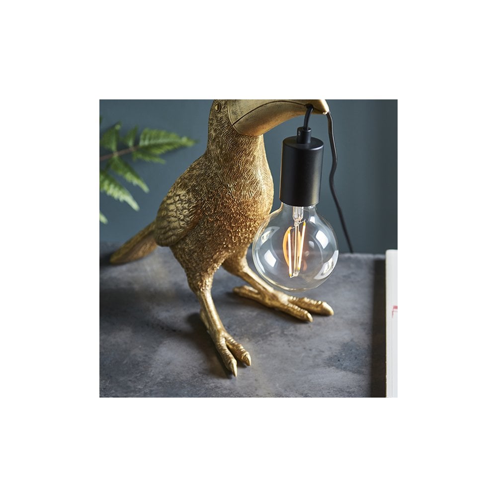 95077 1 Light Table Lamp Vintage Gold Paint & Matt Black