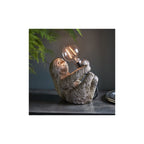 95079 1 Light Table Lamp Vintage Silver Paint & Chrome Plate