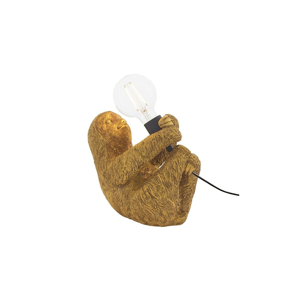 95080 1 Light Table Lamp Vintage Gold Paint & Matt Black