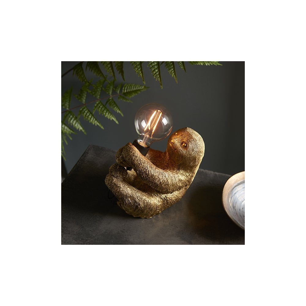 95080 1 Light Table Lamp Vintage Gold Paint & Matt Black