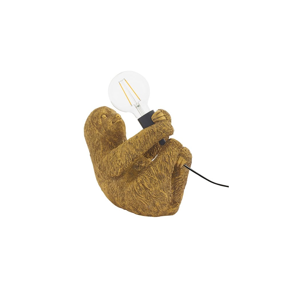 95080 1 Light Table Lamp Vintage Gold Paint & Matt Black