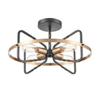 FL2455-4 Kasteel 4 Light Pendant Antique Bronze