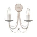 FL2464-2 Abstraction 2 Light Bathroom Ceiling / Wall Chrome
