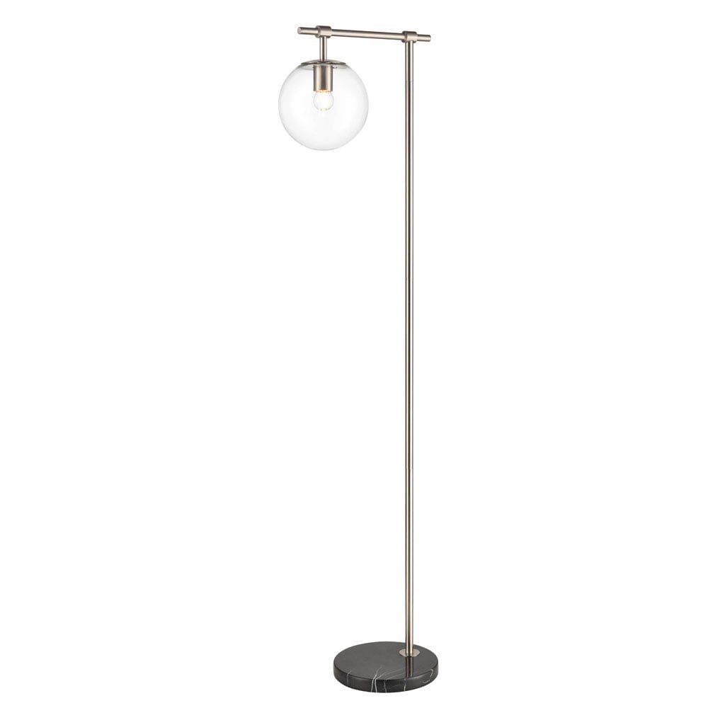 SL261 Avenue 1 Light Floor Lamp Satin Nickel