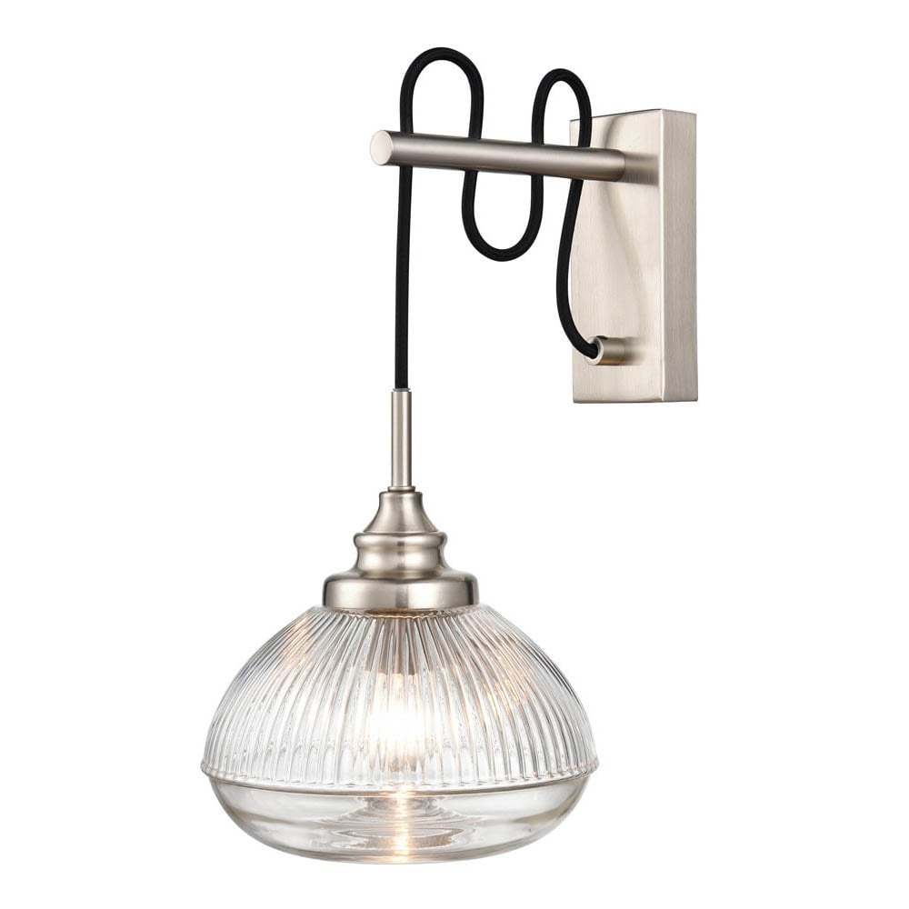 WB149 Acoste 1 Light Wall Bracket Satin Nickel