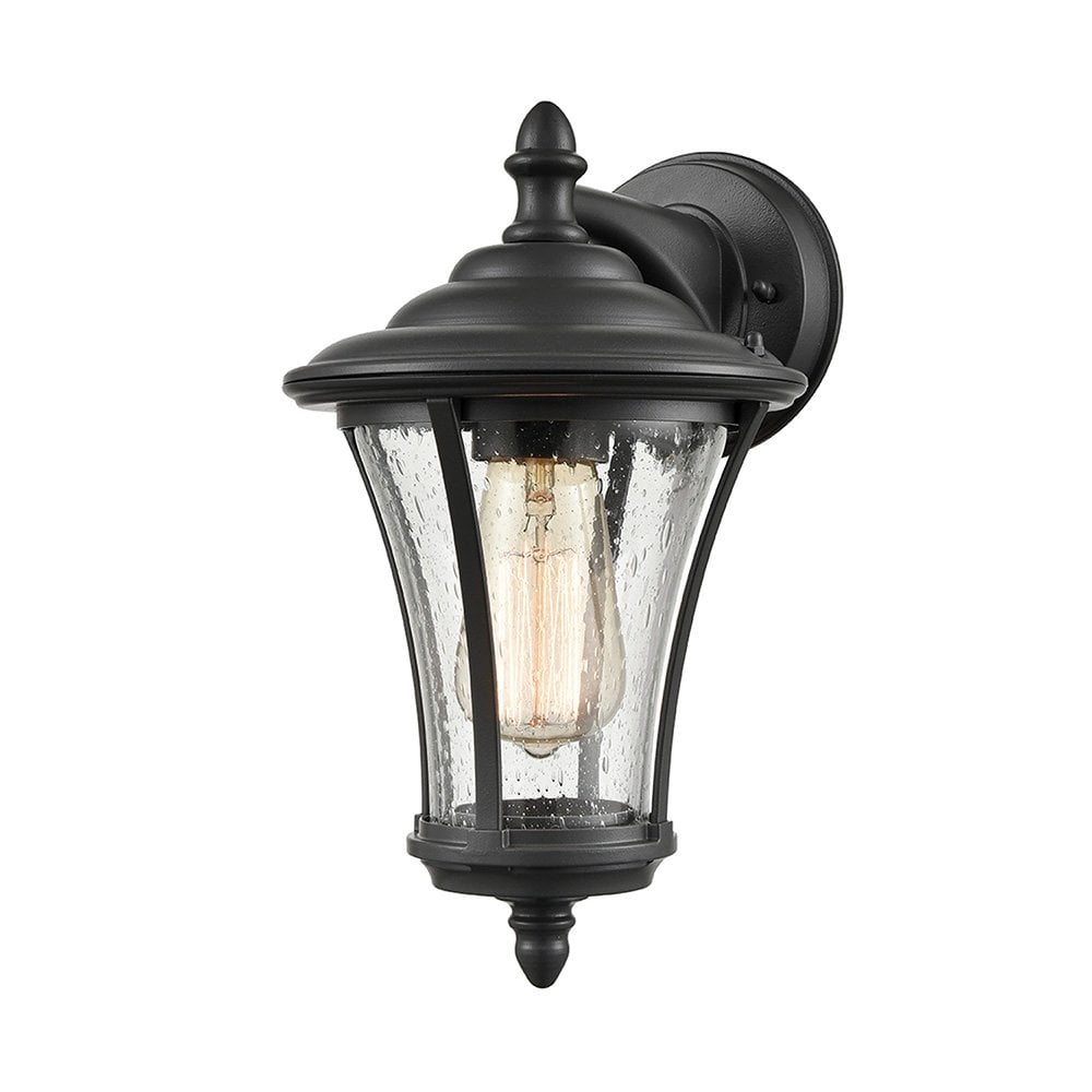 Alfresco Outdoor Wall Bracket 1 Light (down) Charcoal