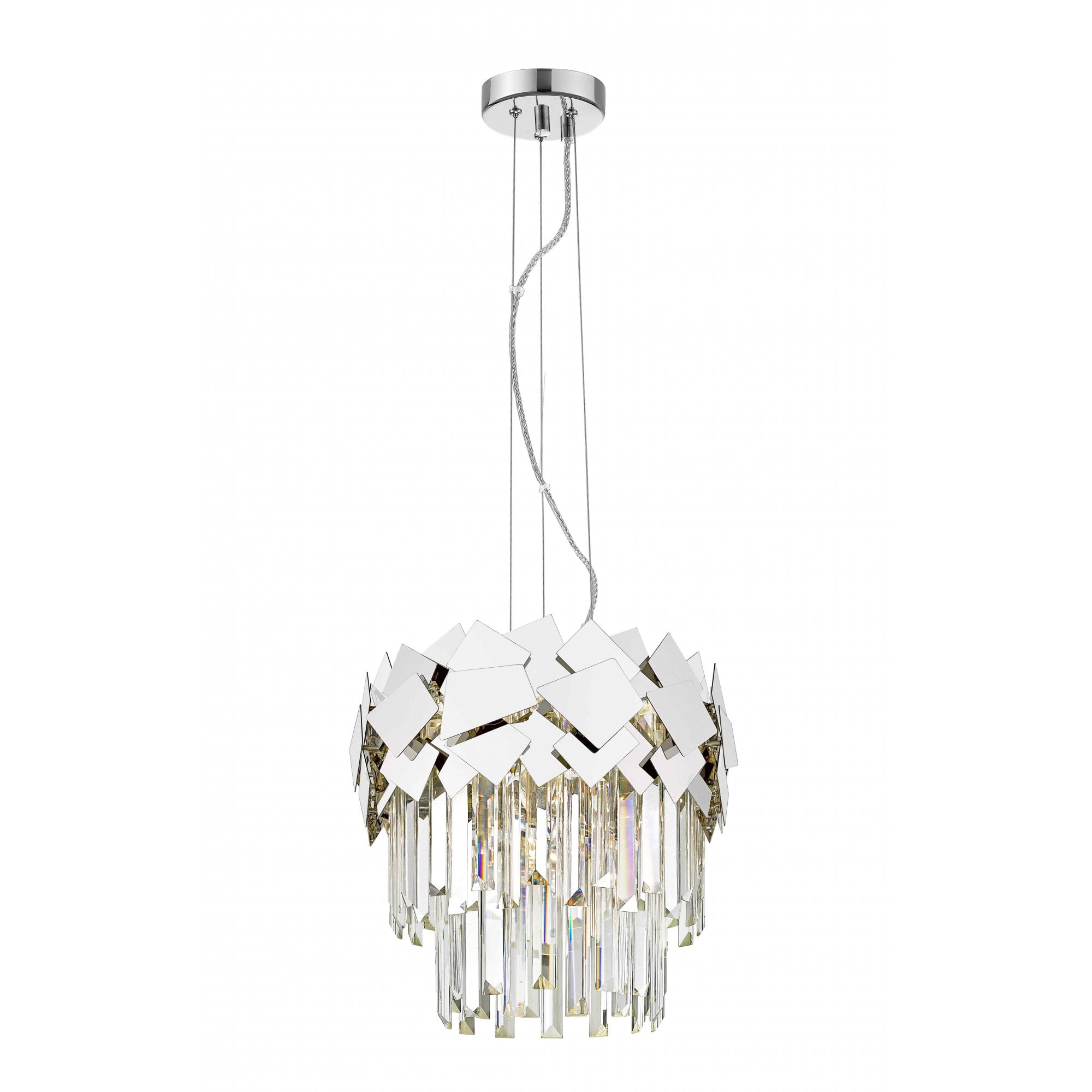 CF1929/06/CH Celine 6 Light Pendant Chrome Crystal (S)