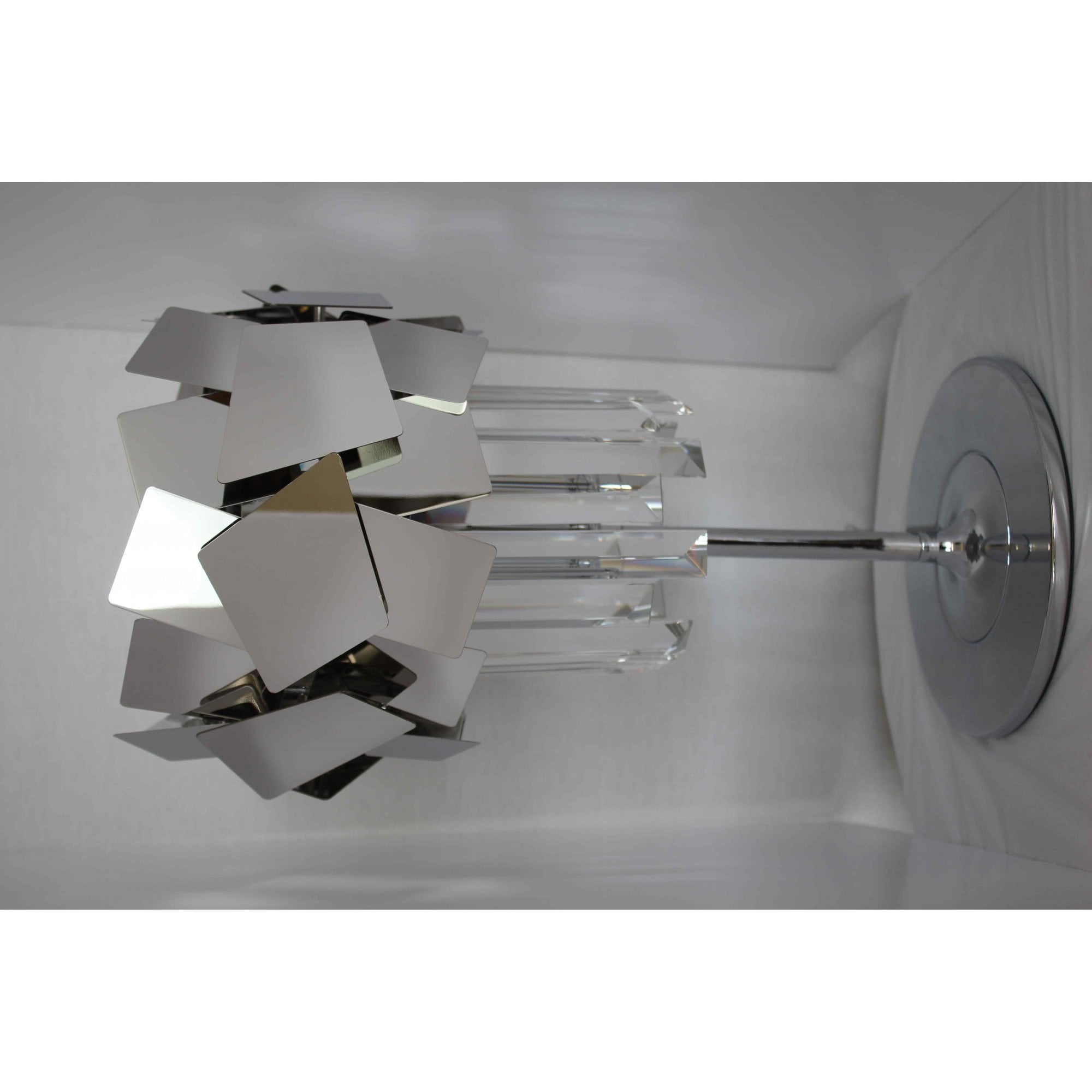 CF1929/TL/CH Celine 1 Light Table Lamp Chrome Crystal