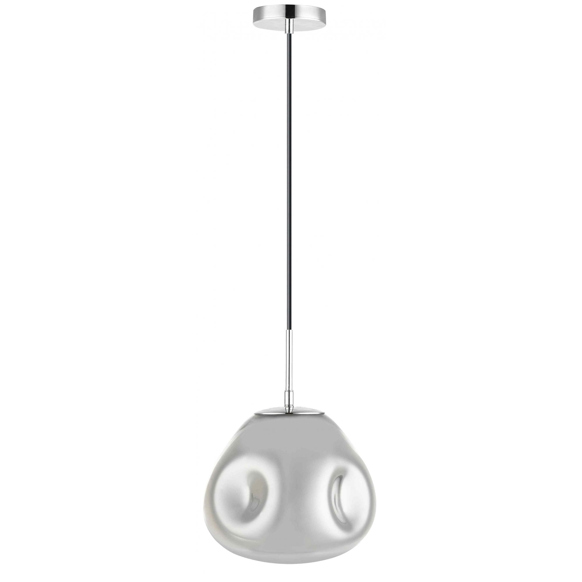 PG1808/01/M/CH Nina 1 Light Medium Pendant Chrome