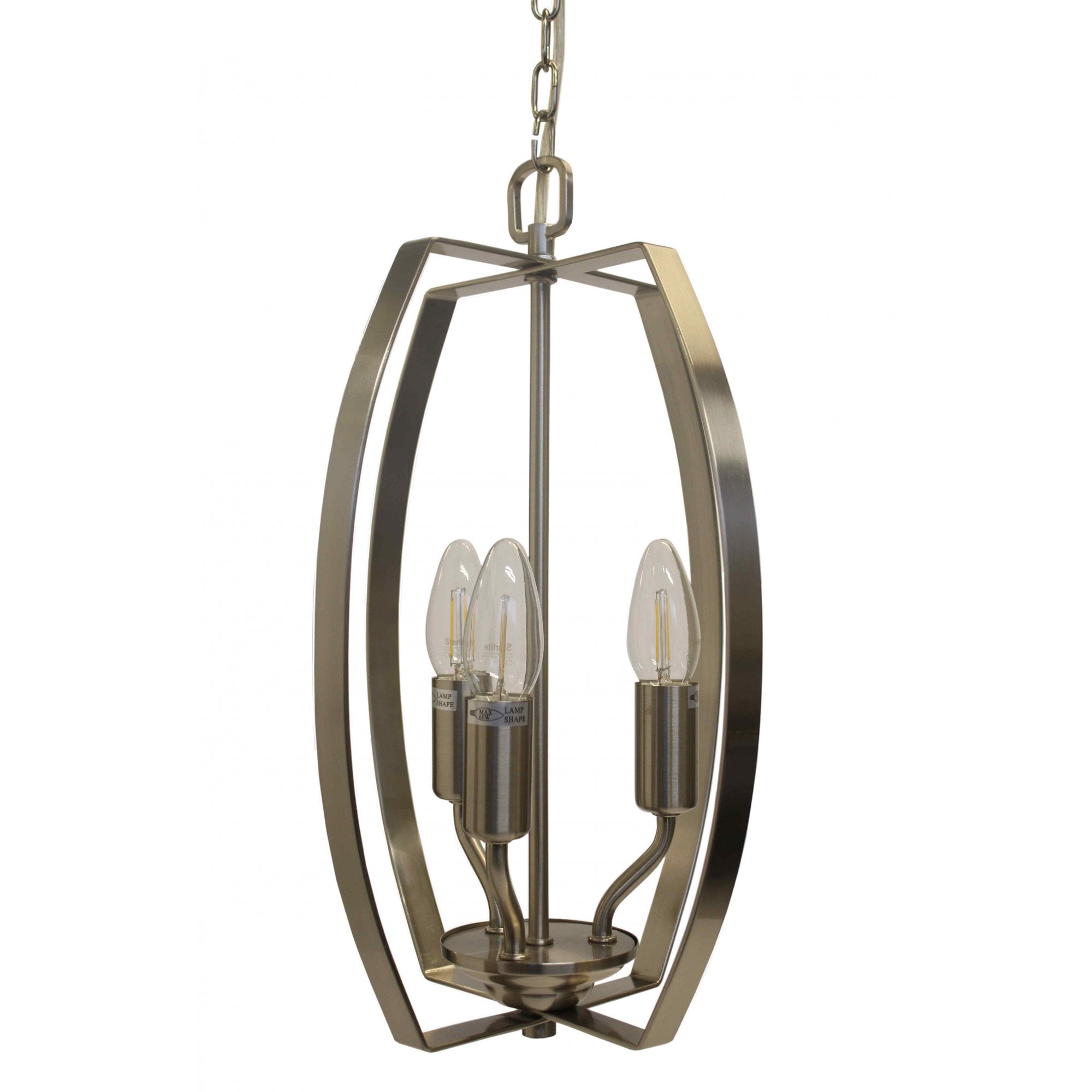LG1928/03/AB Alexis 3 Light Pendant Antique Brass