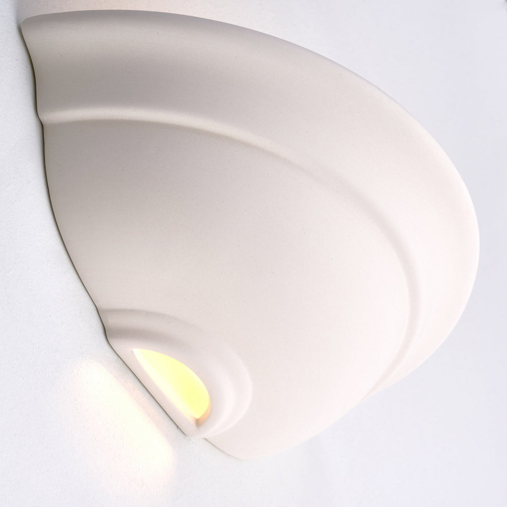 UG-WB-G Hillside 1 Light Wall Light Ceramic