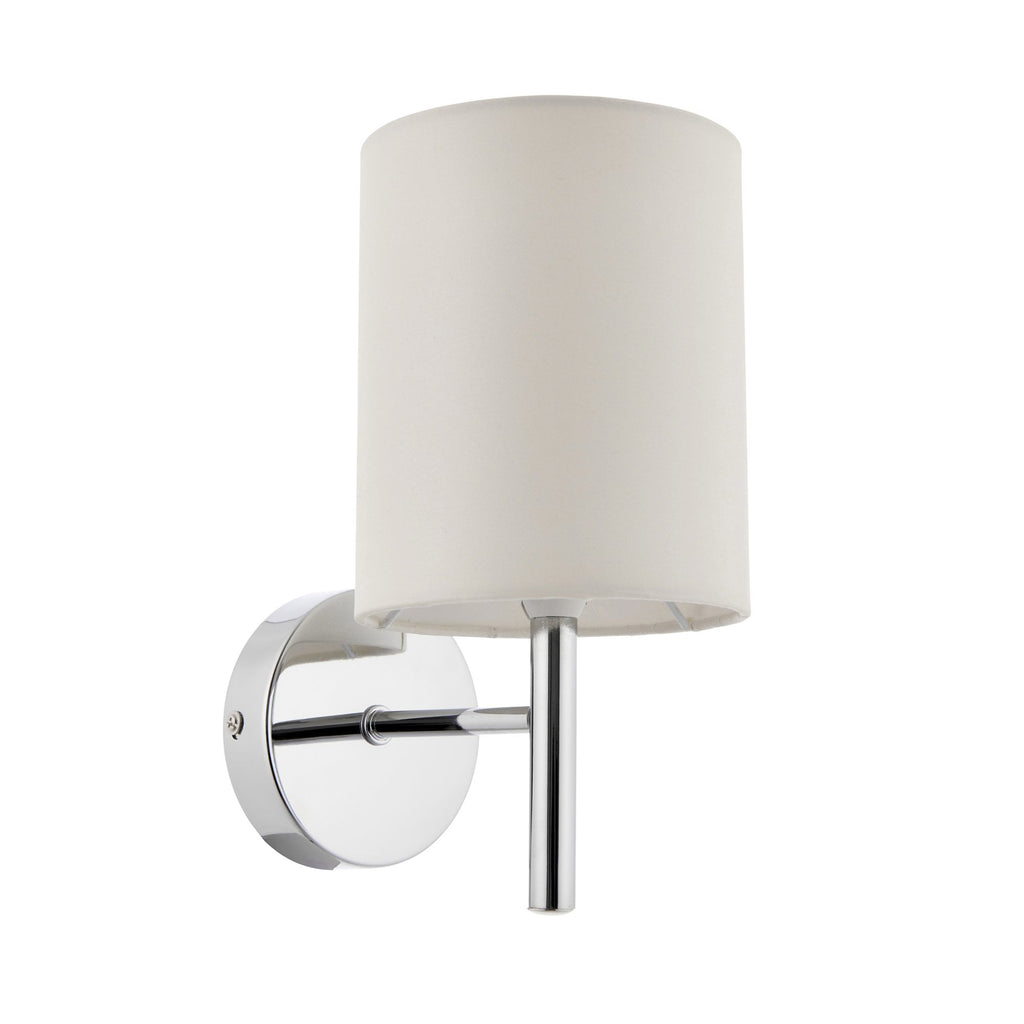 BRIO-1WBCH Brio 1 Light Wall Light Chrome White