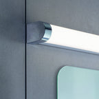 76656 Moda LED 1 Light Bathroom Wall Light White Chrome