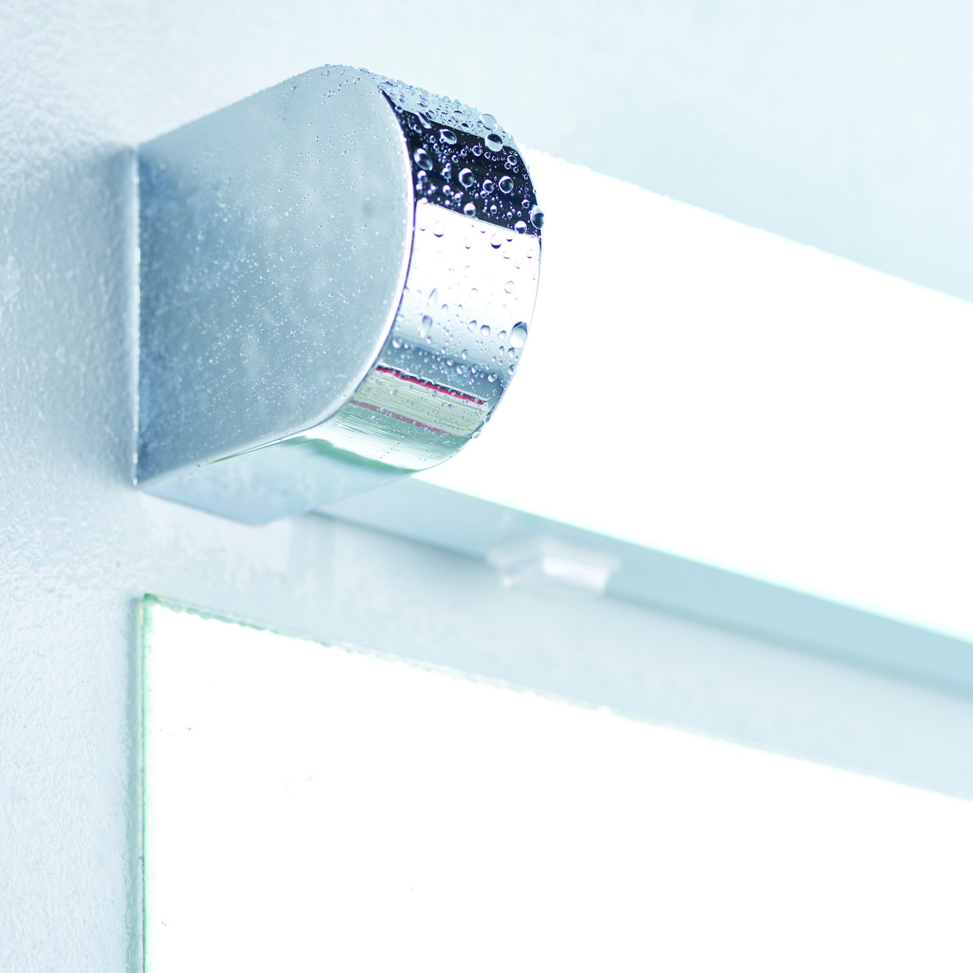 76656 Moda LED 1 Light Bathroom Wall Light White Chrome