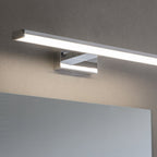 76658 Axis LED 1 Light Bathroom Wall Light Chrome Frosted