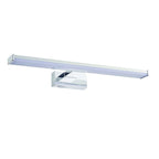 76658 Axis LED 1 Light Bathroom Wall Light Chrome Frosted